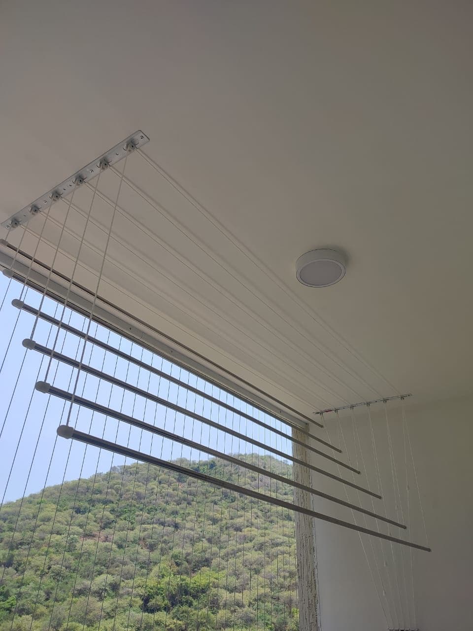 Ram Enterprises - Space-Maximizing Pulley Cloth Drying System at Green Meadows, Anna Nagar in Anna Nagar, Chennai